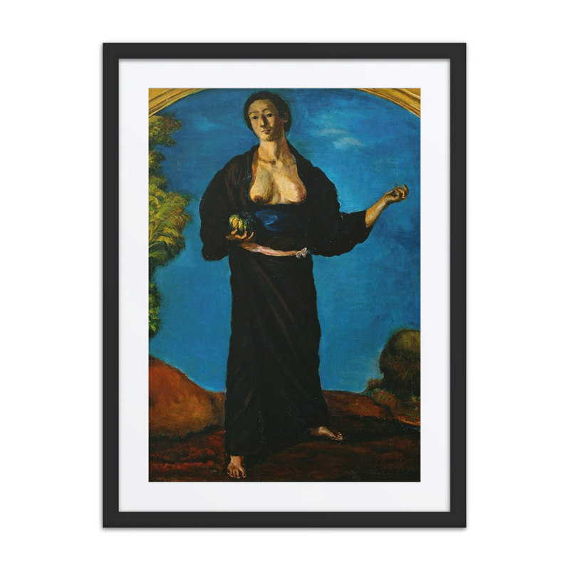 Woman with a Pumpkin