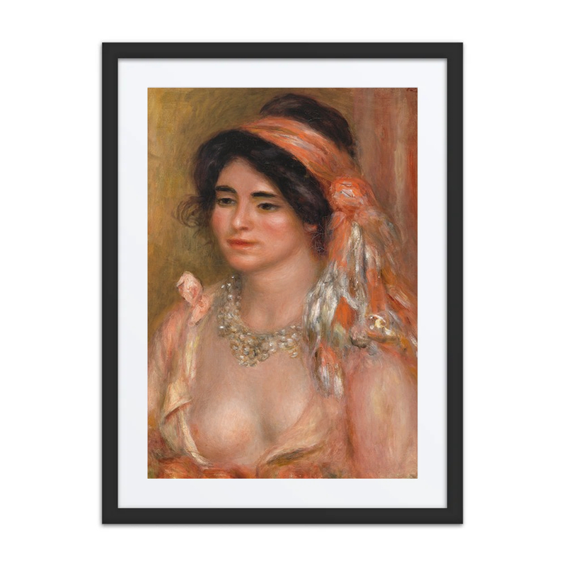 Woman with Black Hair