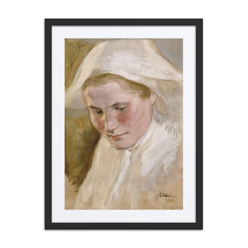 Woman’s Head, Study for the Peter Brahe Series