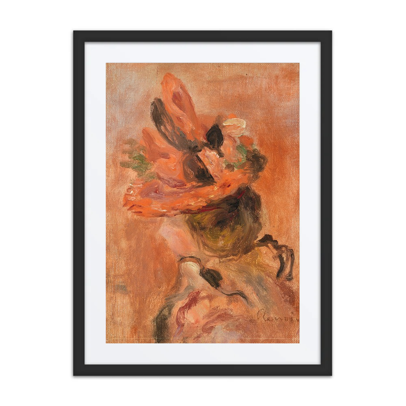 Woman’s Head with Red Hat
