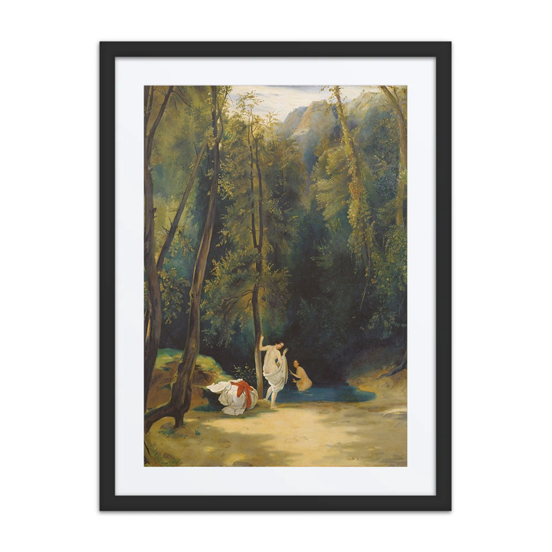 Women Bathing in the Park of Terni