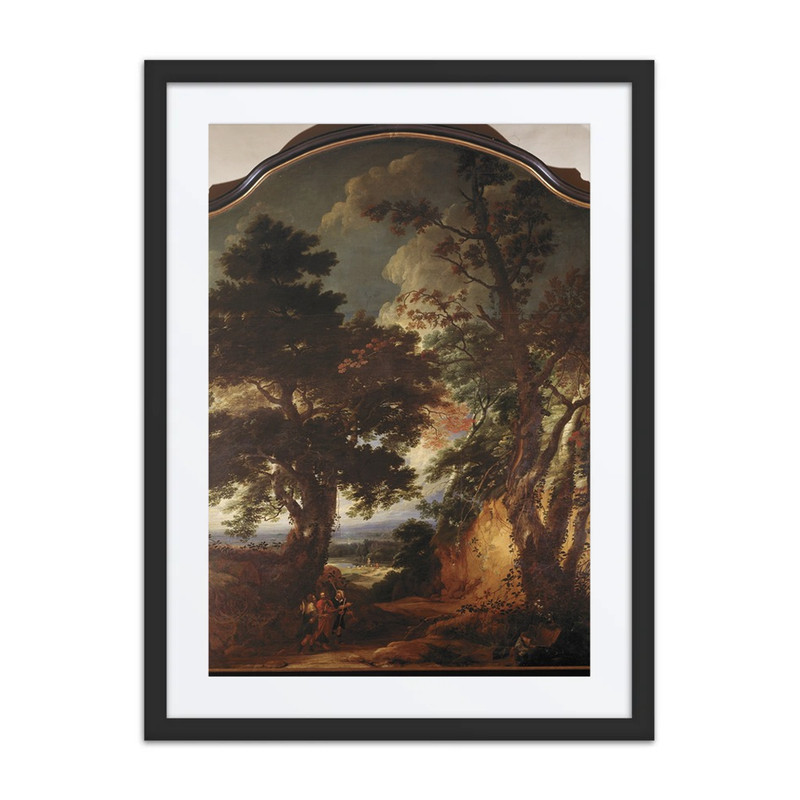 Wooded Landscape with Christ and His Disciples