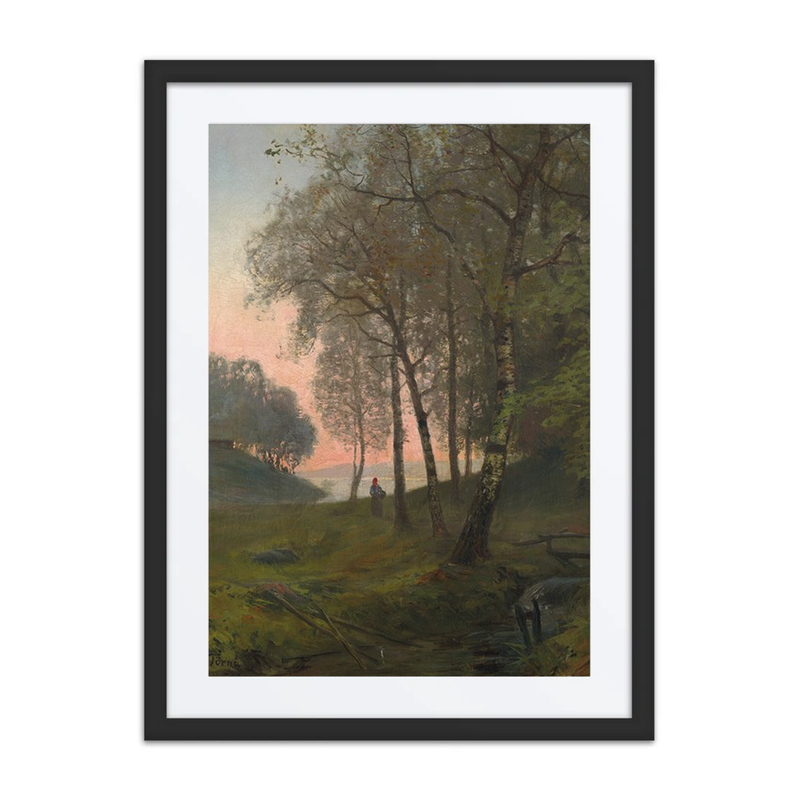 Wooded Landscape with Figure