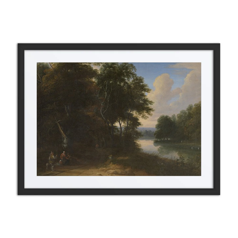 Wooded Landscape with River