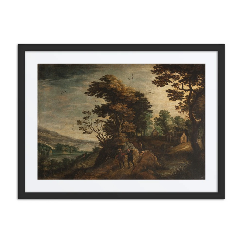Wooded Landscape with Travellers
