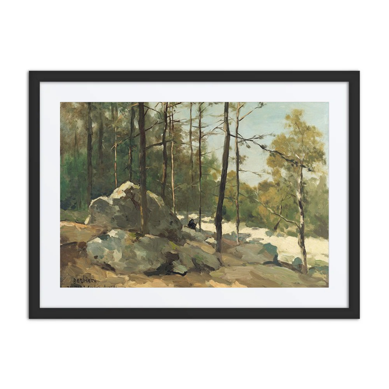 Wooded View Near Barbizon