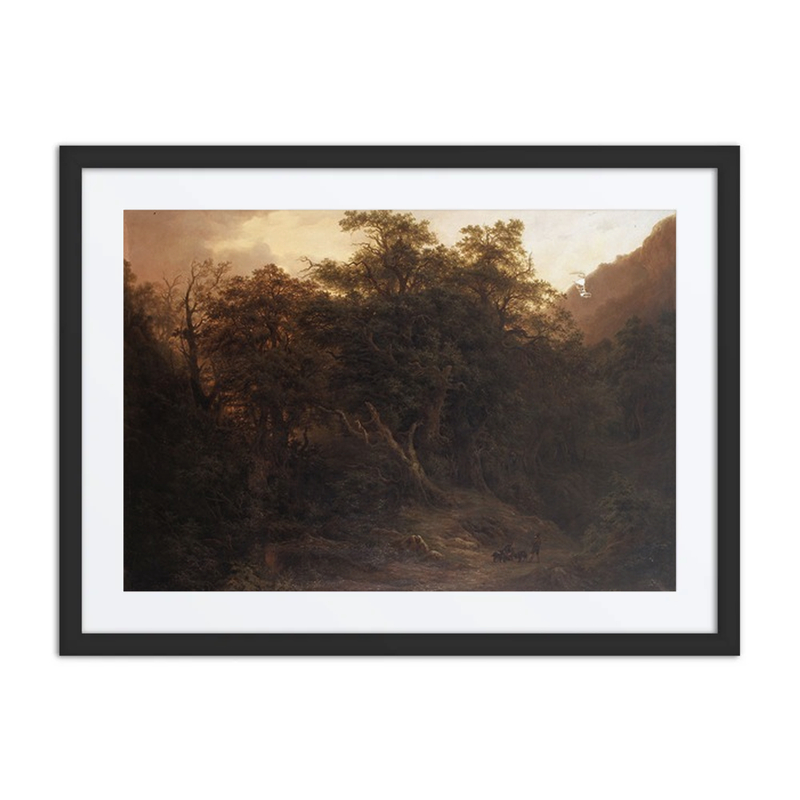 Woodland Scene in the Abruzzo