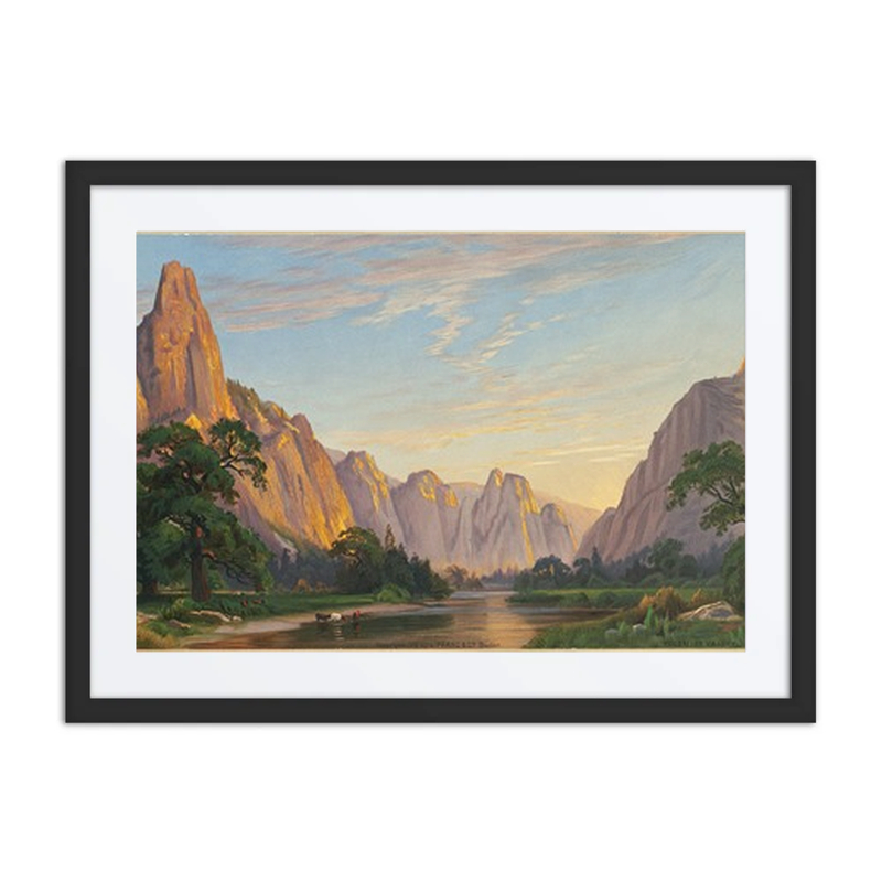 Yosemite Valley, Looking West