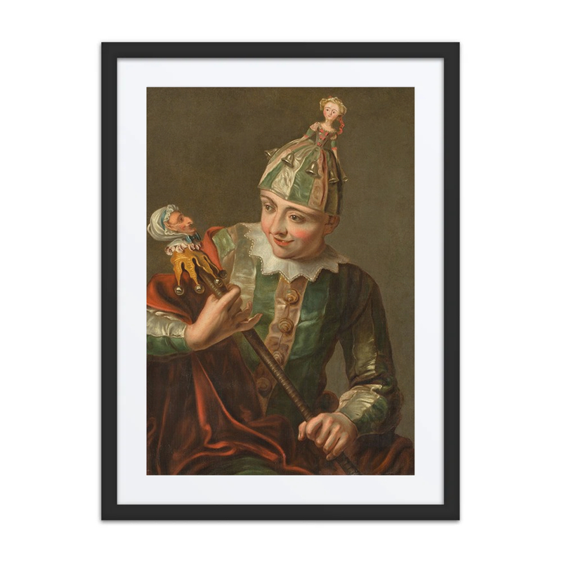 Young Boy in a fool’s Costume