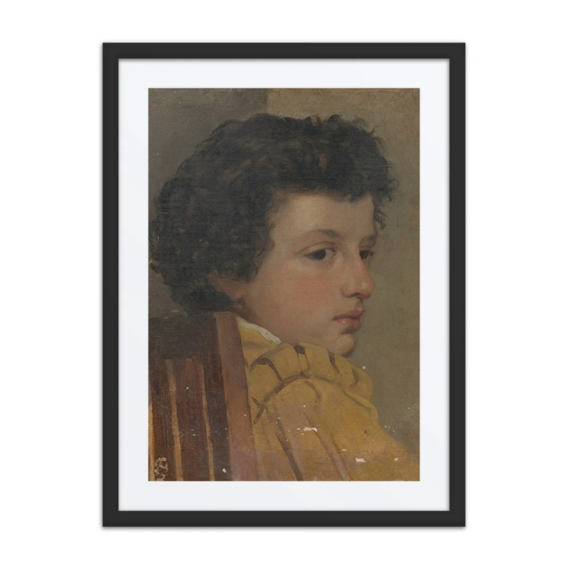 Young Boy in Profile
