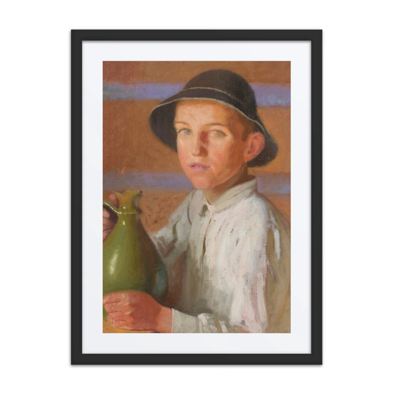 Young Boy with a Jug