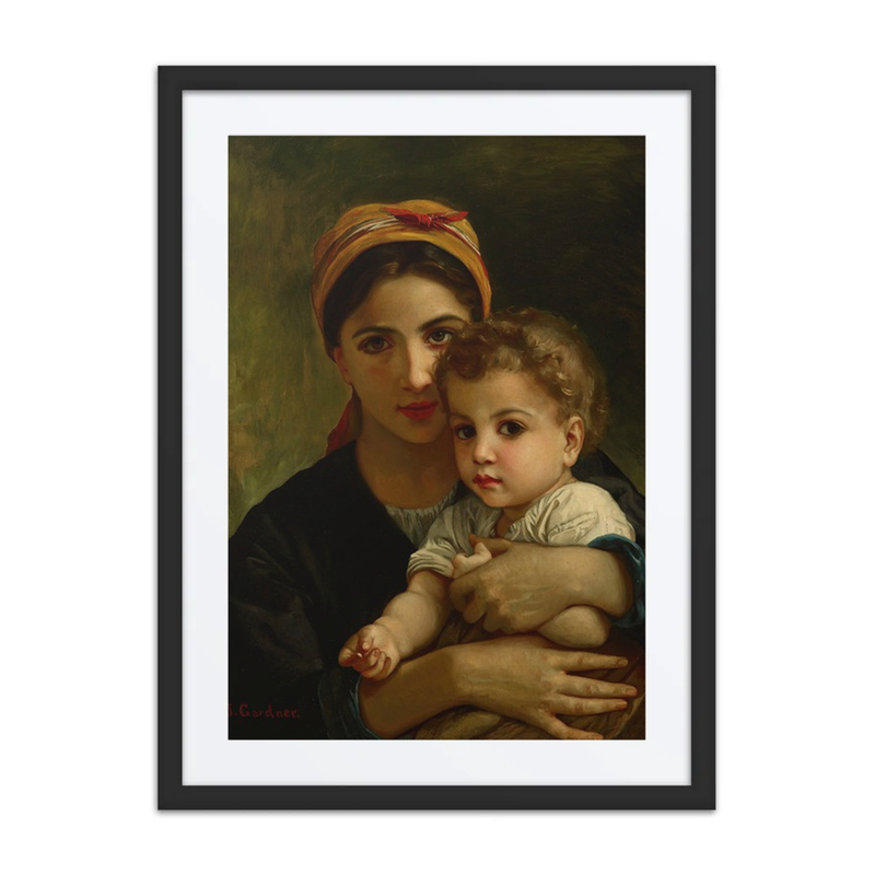 Young Girl and Child