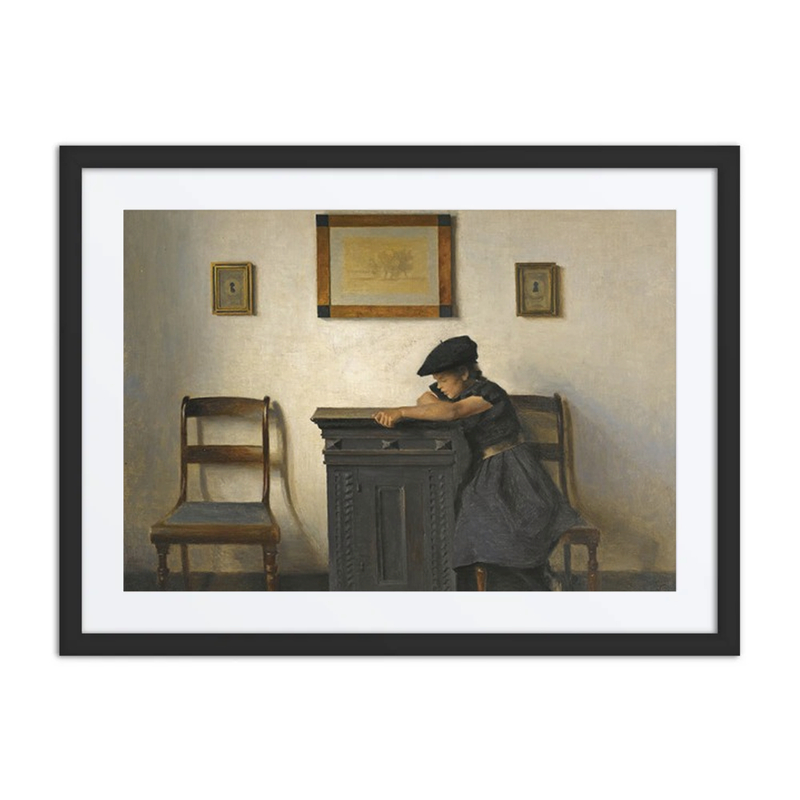 Young Girl in an Interior