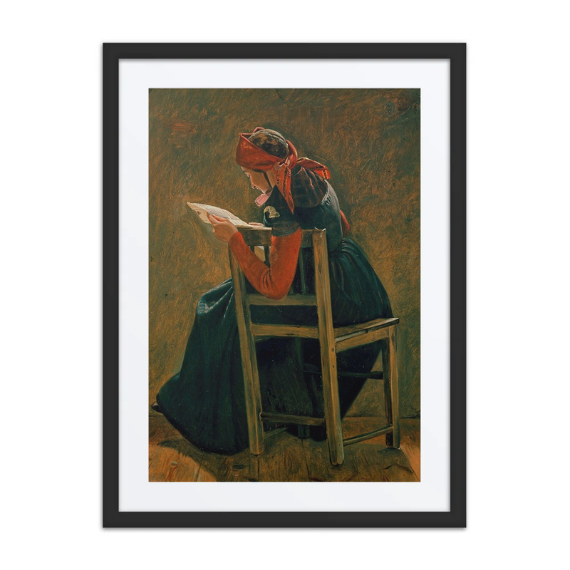 Young Girl Reading