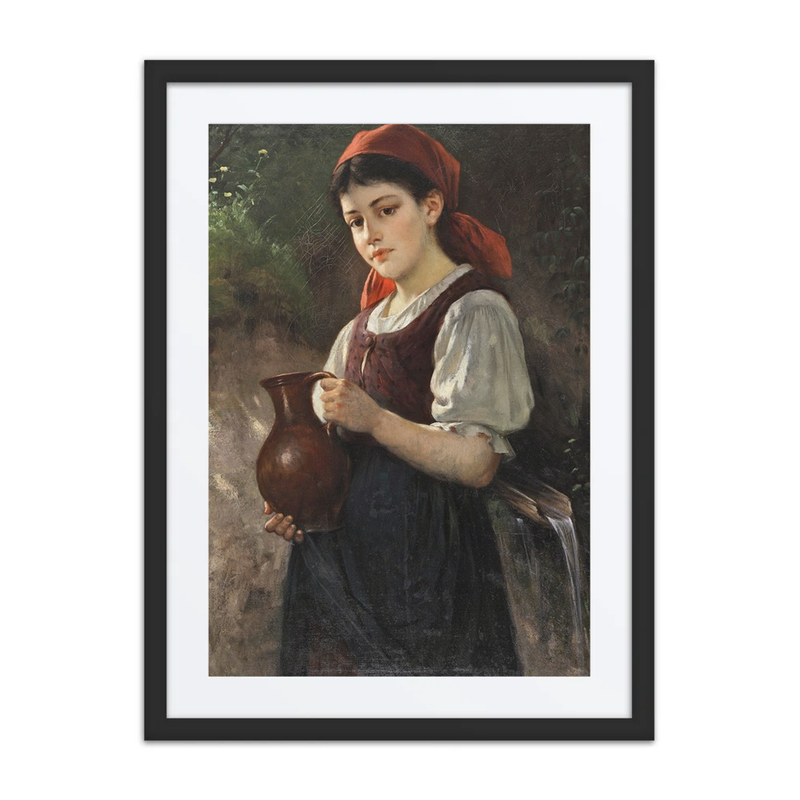 Young Girl with a Clay Jug