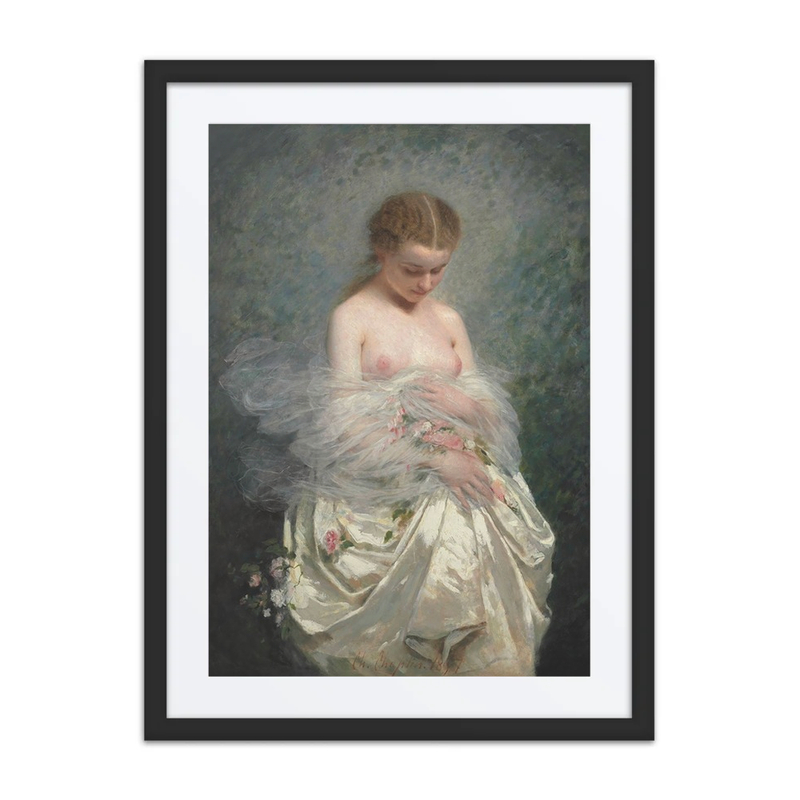 Young Girl with Bare Breasts