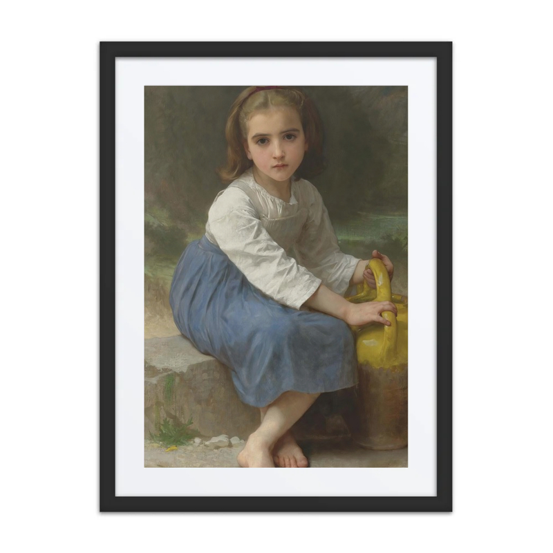 Young Girl with Pitcher