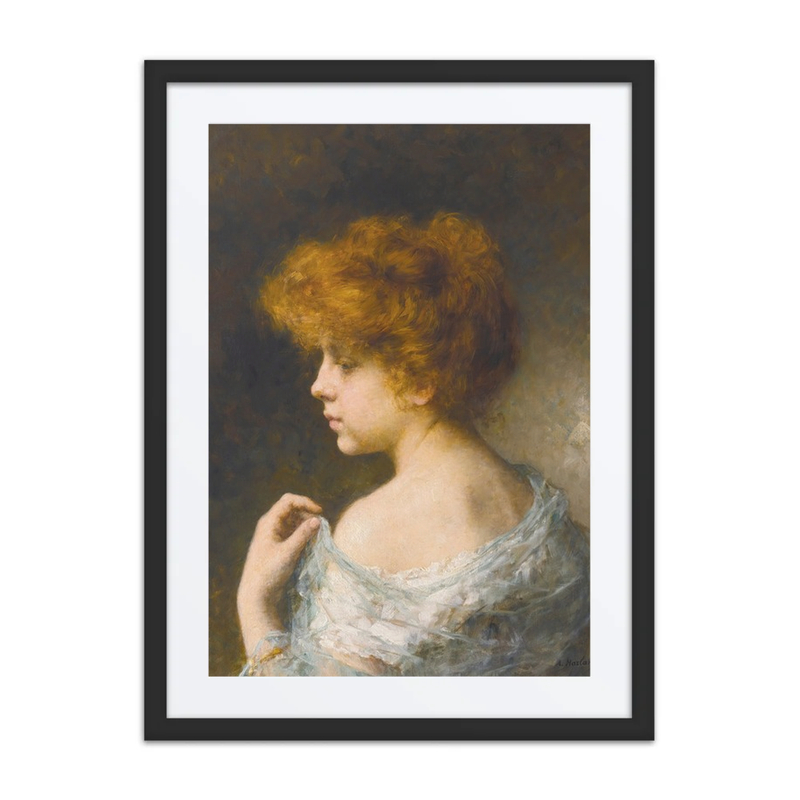 Young Girl with Red Hair