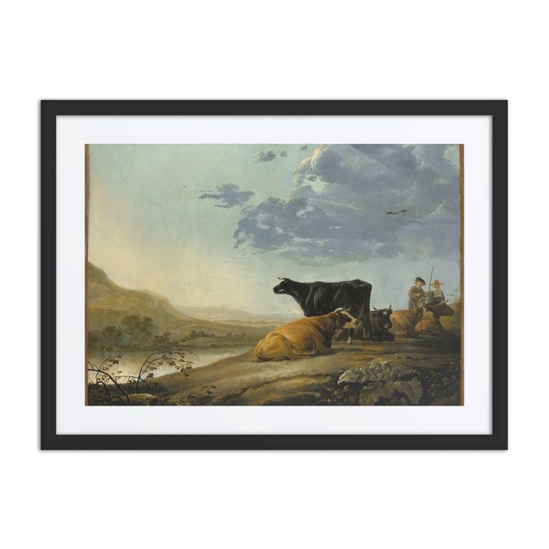 Young Herdsmen with Cows