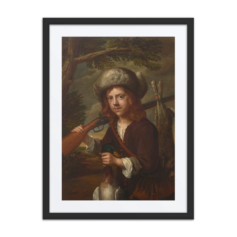 Young Hunter with Game