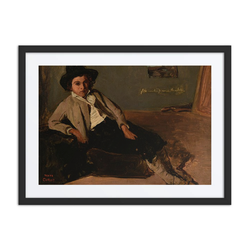 Young Italian Man Seated