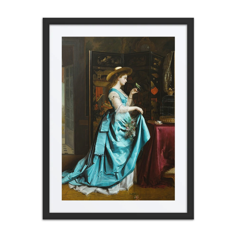 Young Lady with a Parrot