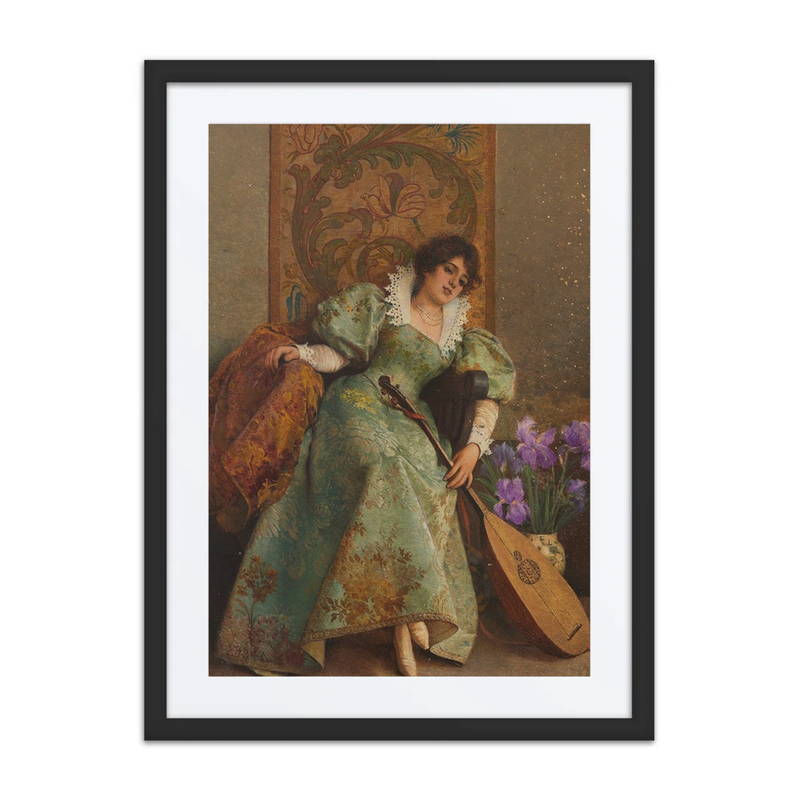 Young Lady with Lute