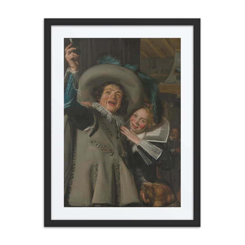 Young Man and Woman in an Inn