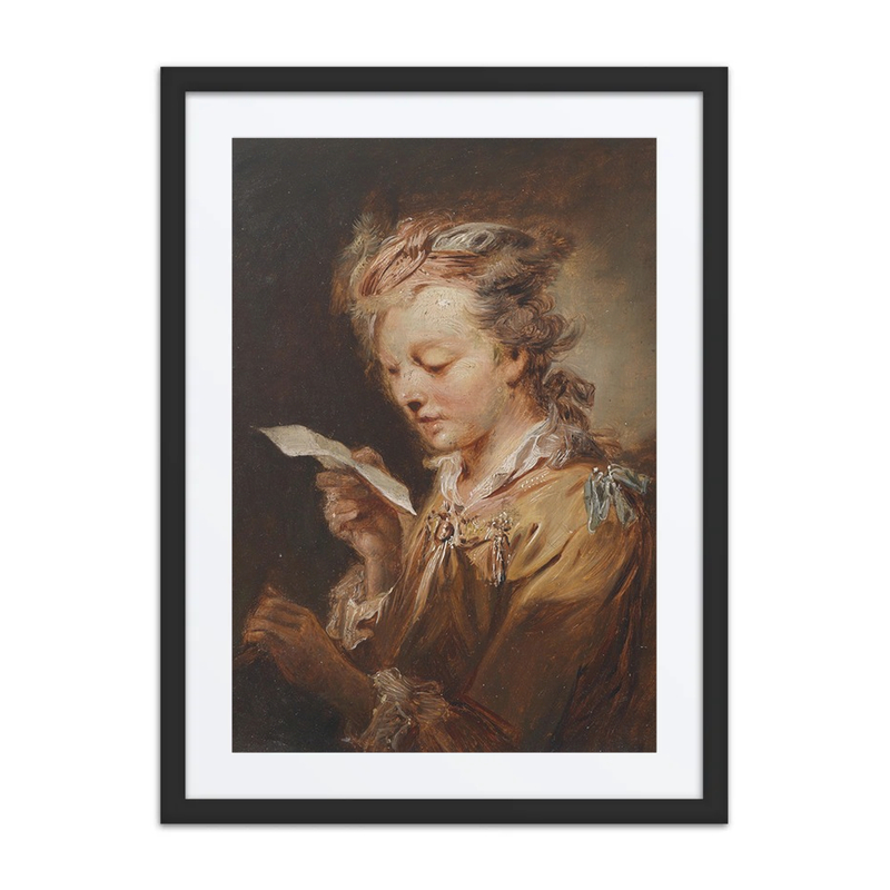 Young Man Reading