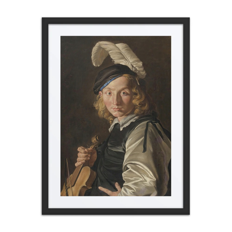 Young Man with a Fiddle