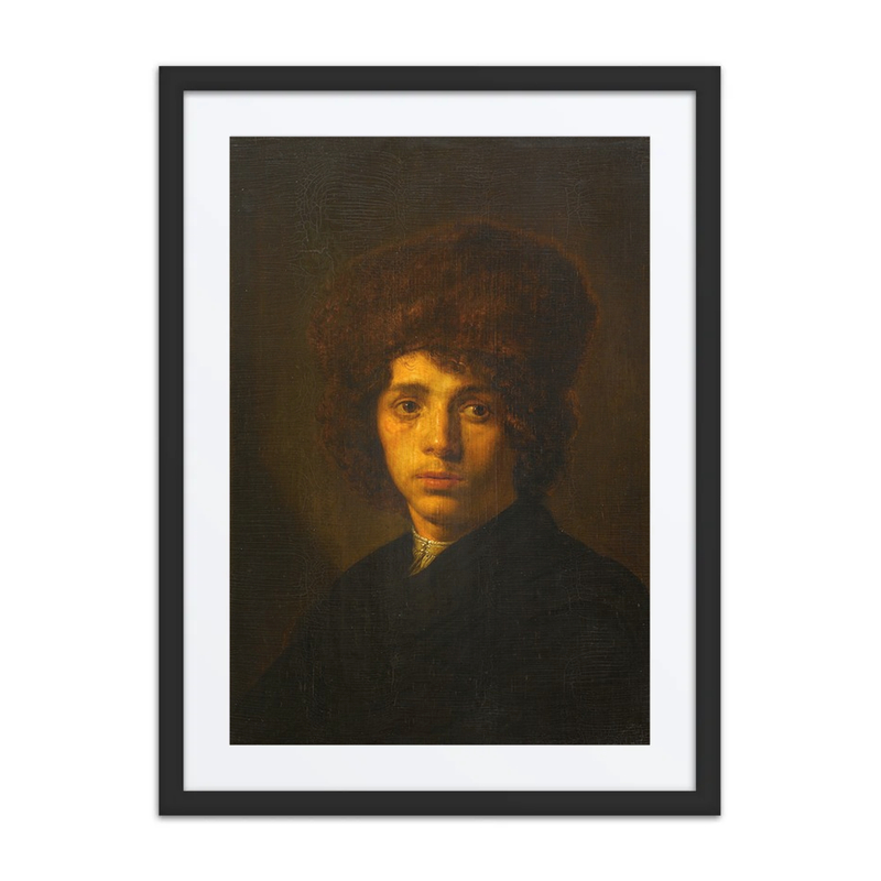 Young Man with a Fur Hat