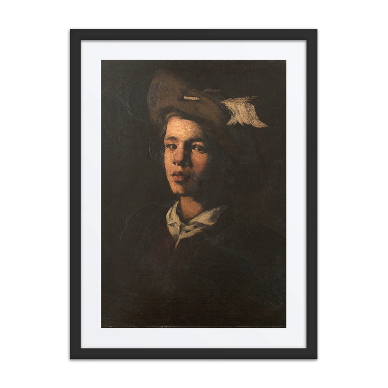 Young Man with a Hat