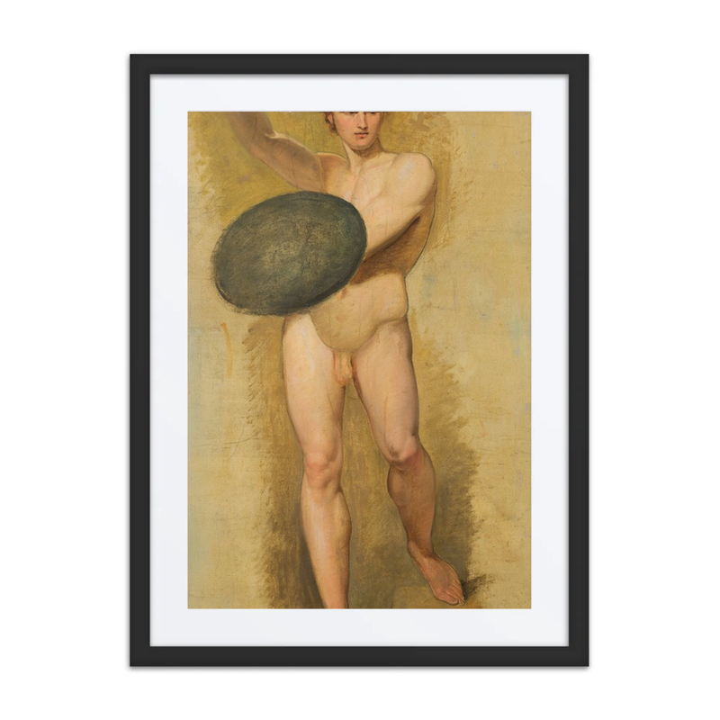 Young Man with Shield