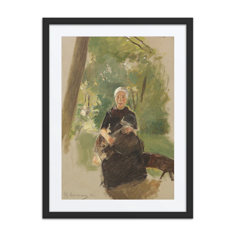 Young Mother Under Trees