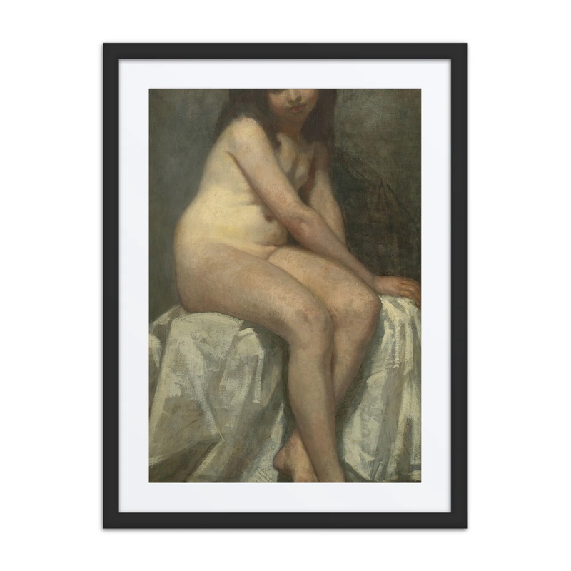 Young Seated Nude