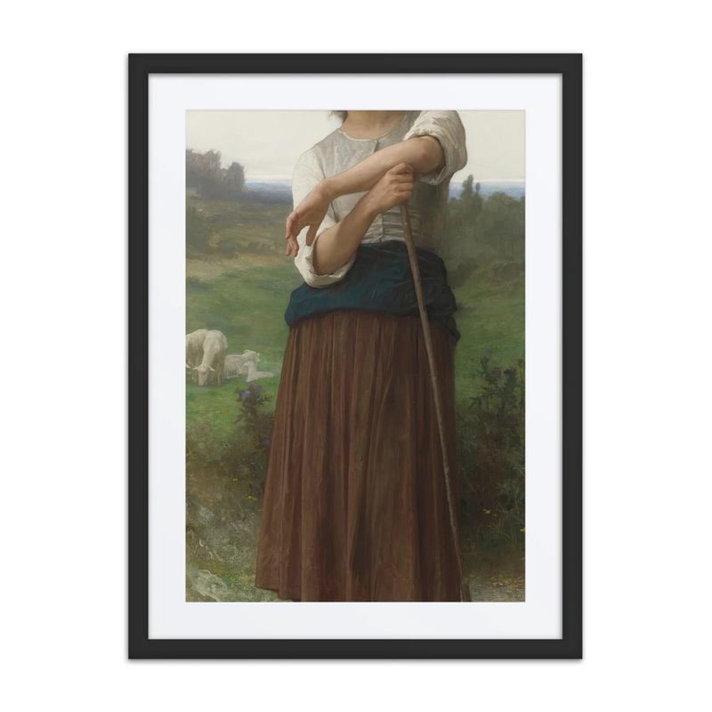 Young Shepherdess Standing
