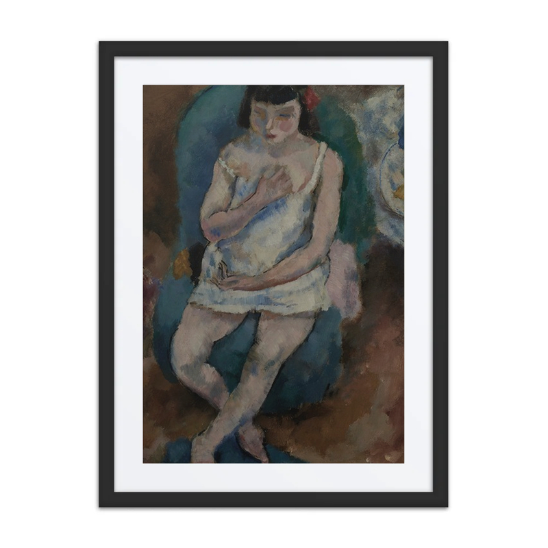 Young Woman in a Chemise
