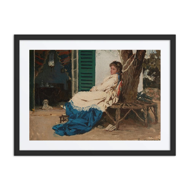 Young Woman in a Garden