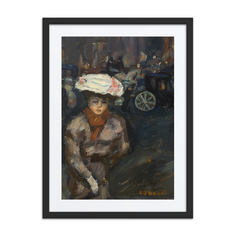 Young Woman in the Street