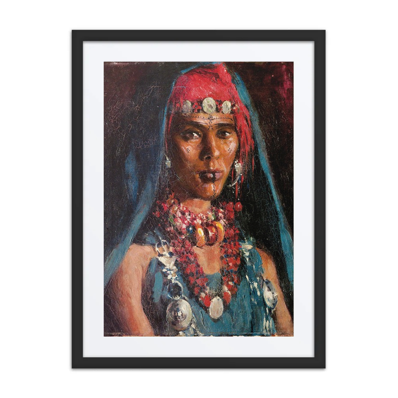 Young Woman with Necklaces