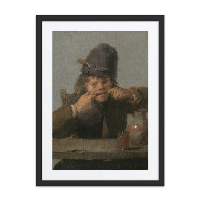 Youth Making a Face